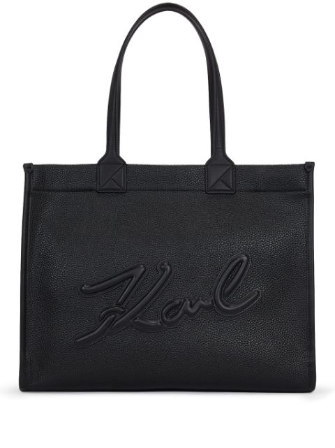 Karl Lagerfeld K Skuare Grainy tote bag WOMEN