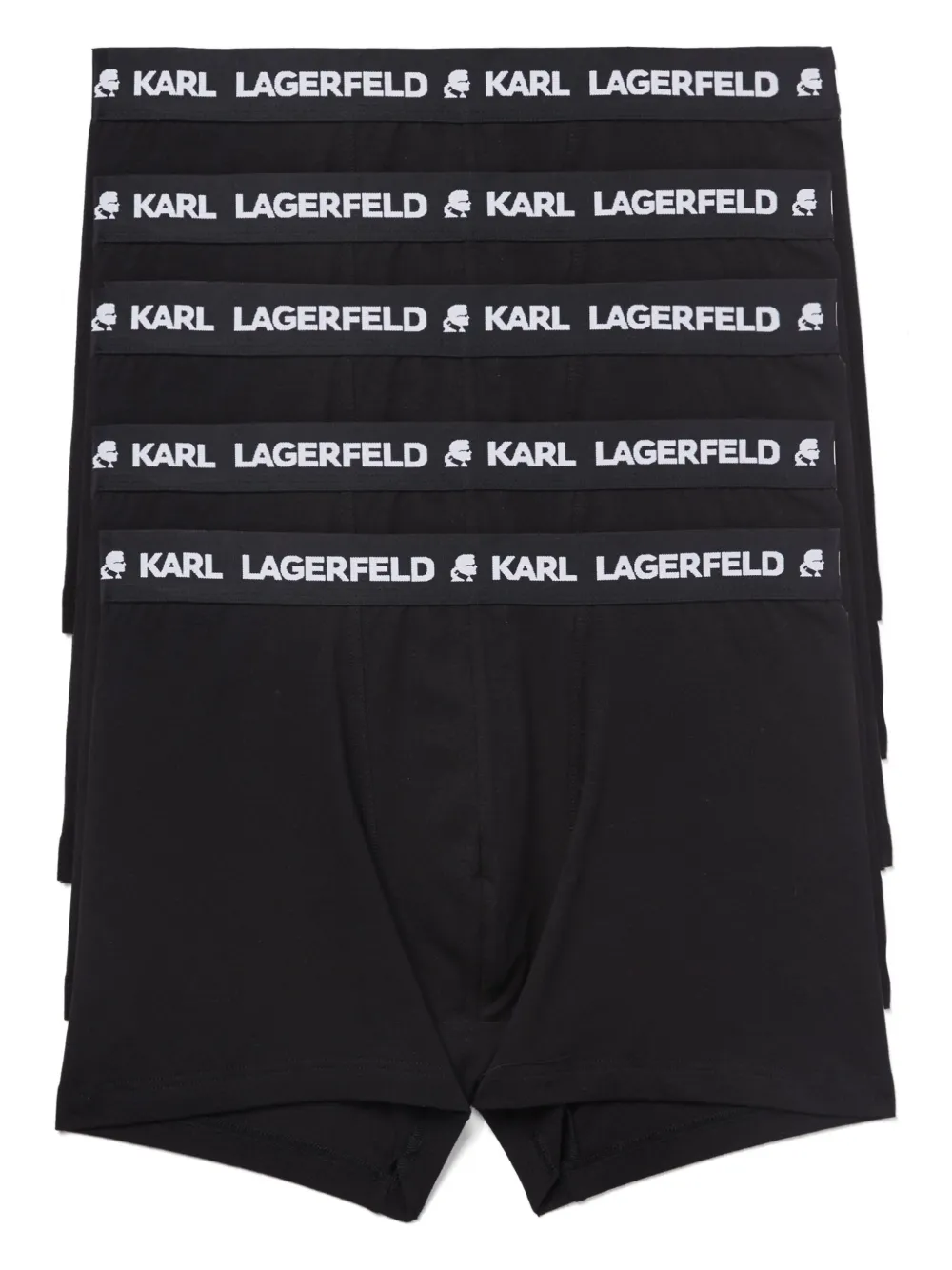 logo-print boxers (set of five)