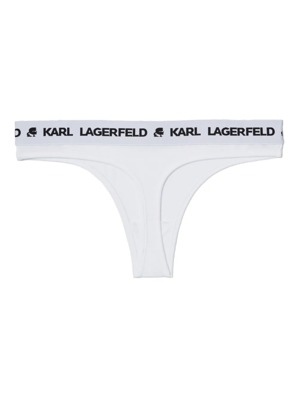 Karl Lagerfeld String met logoband | Wit | Image 1