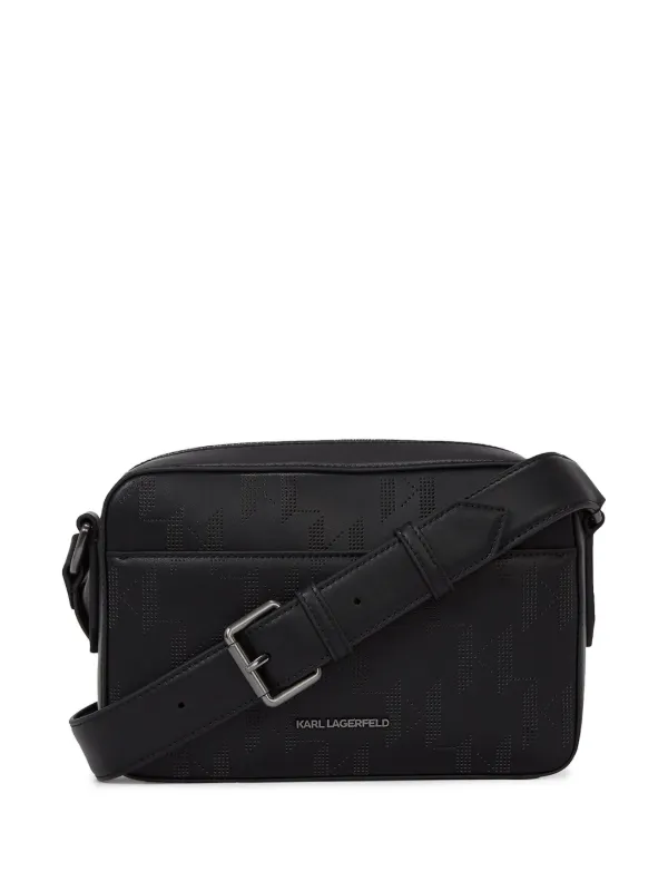 KARL LAGERFELD ショルダーバッグ Karl Lagerfeld K/Plak ショルダーバッグ | ブラック | FARFETCH JP