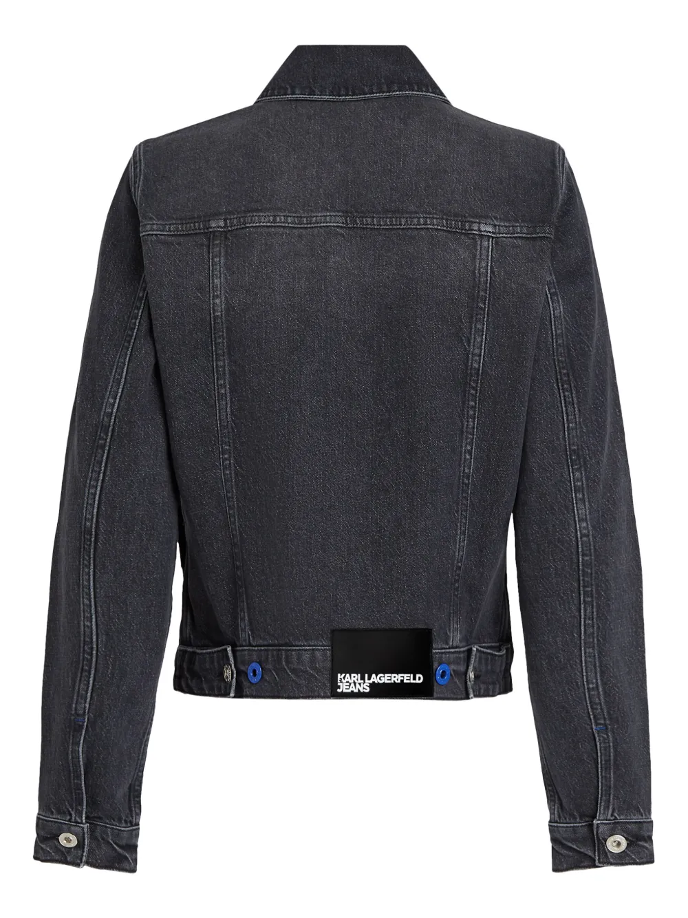 Karl Lagerfeld Jeans regular fit Denim Jacket Black FARFETCH