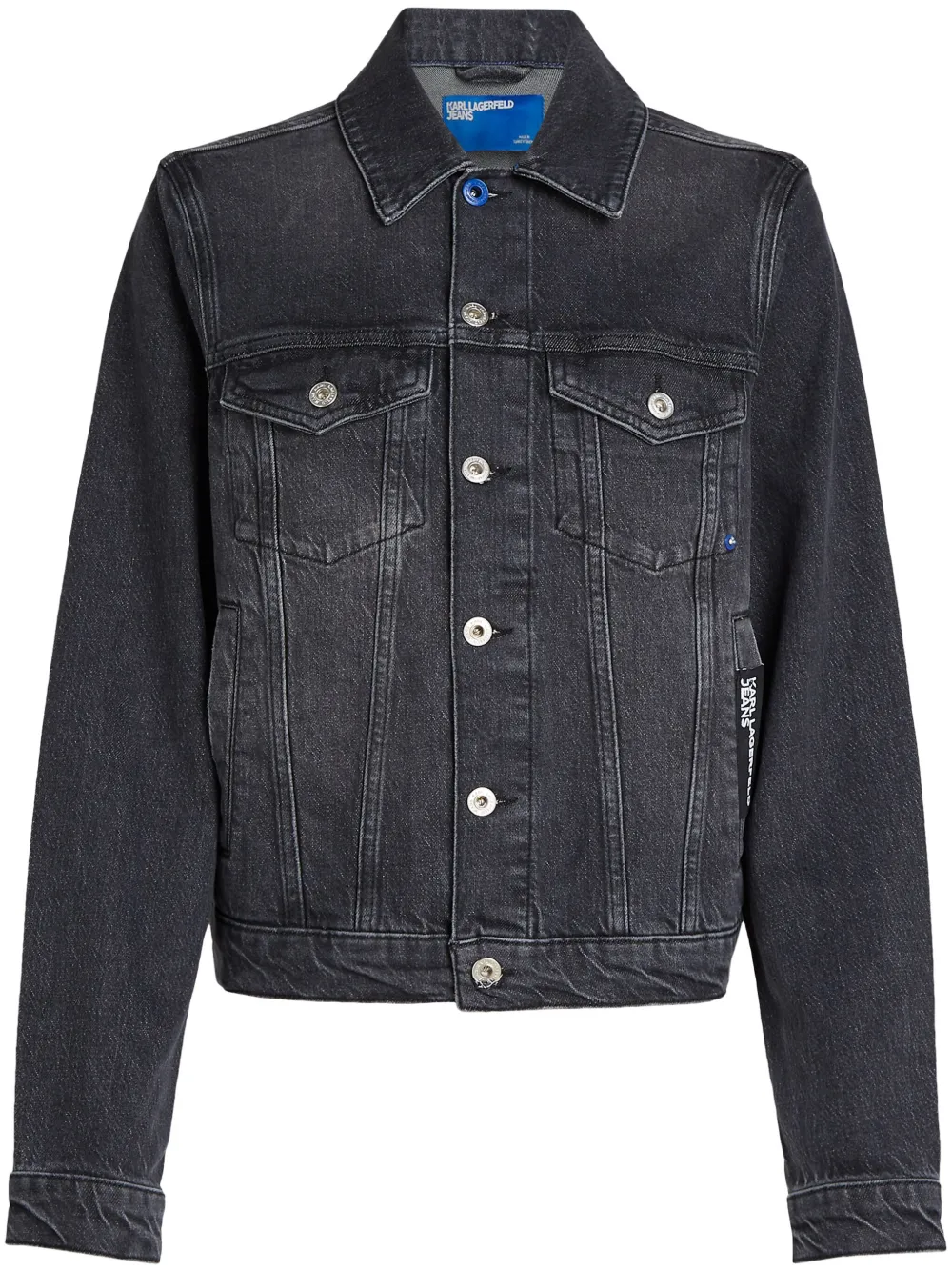 regular-fit denim jacket