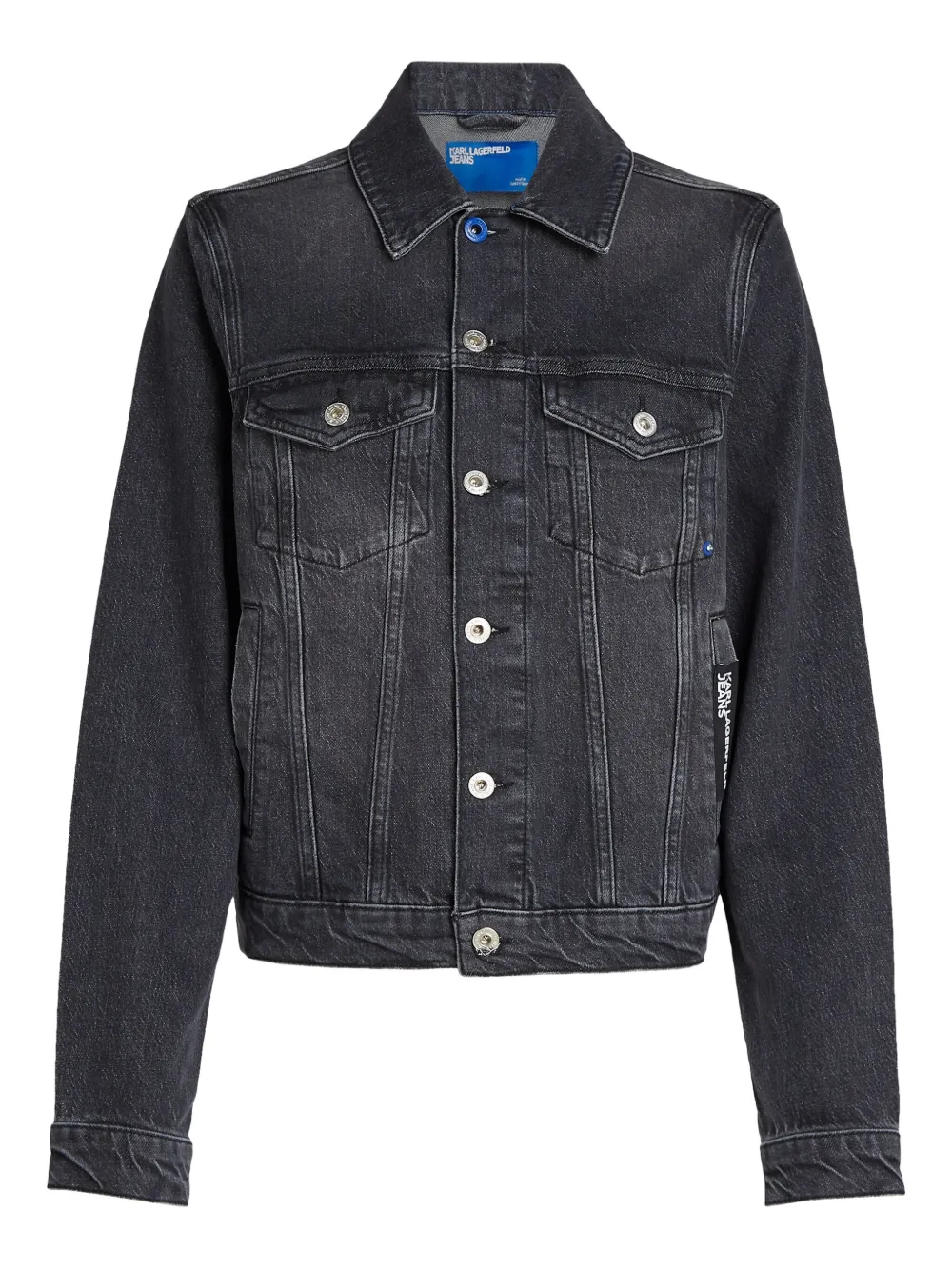 regular-fit denim jacket