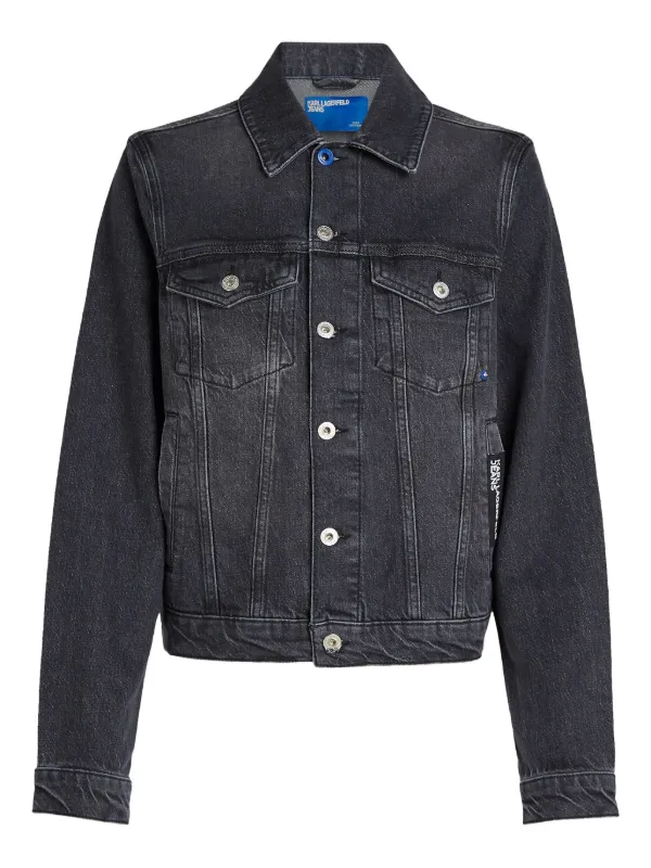 Karl Lagerfeld Jeans デニムジャケット | ブラック | FARFETCH JP