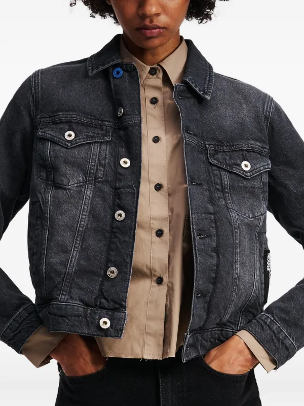 Karl Lagerfeld Jeans デニムジャケット | ブラック | FARFETCH JP