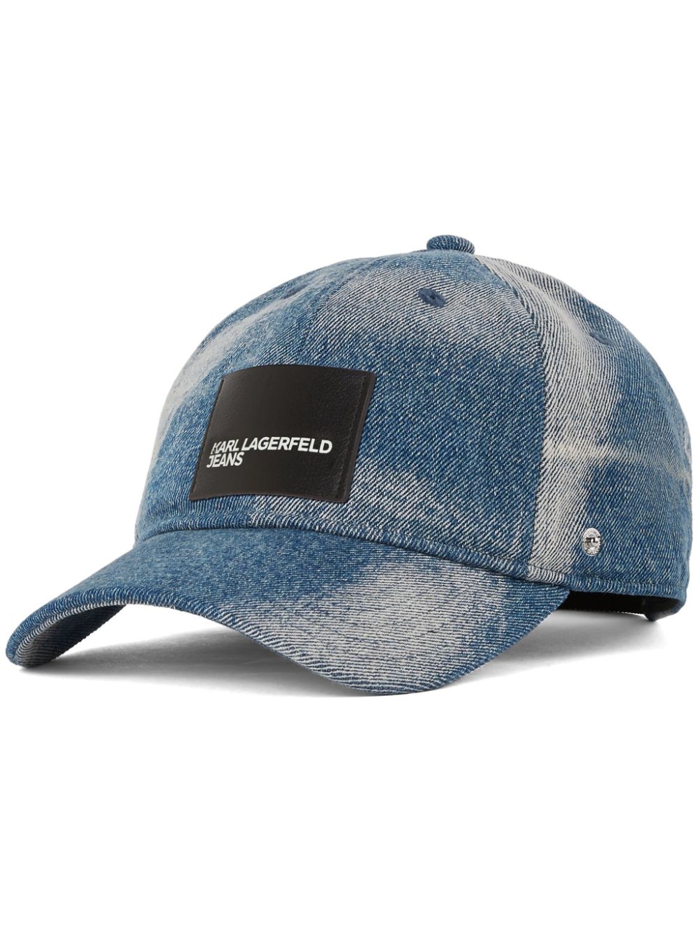 bleached denim cap