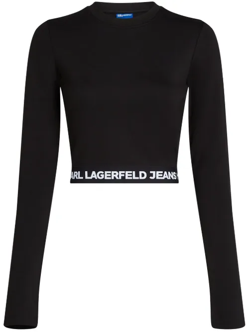 T-shirt à manches longues - Karl Lagerfeld Jeans - Modalova