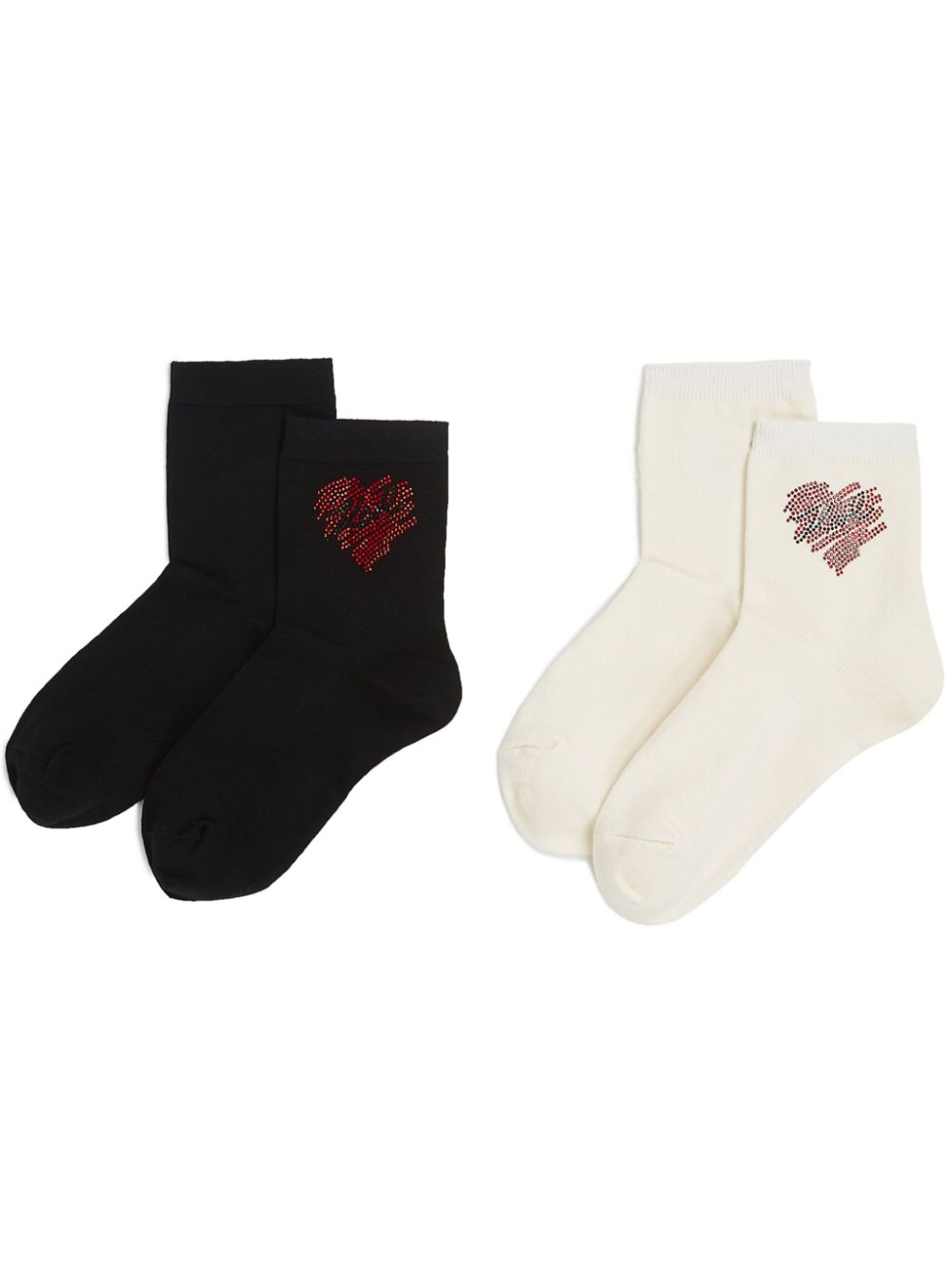 K/heart socks (pack of two)