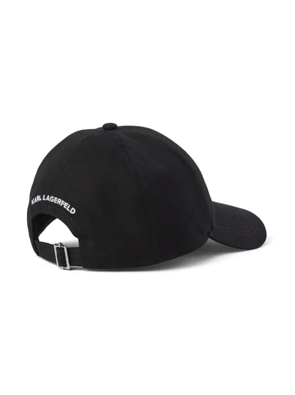 Karl Lagerfeld Ikonic Choupette Baseball Cap | Black
