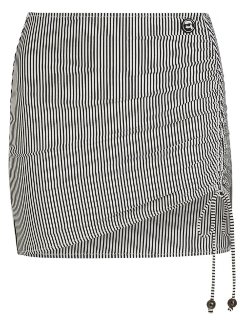 Paréo Ikon à rayures - Karl Lagerfeld - Modalova