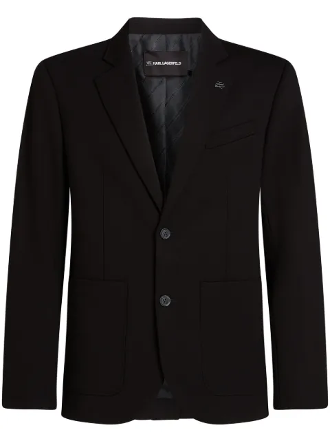 Karl Lagerfeld blazer con dije del logo