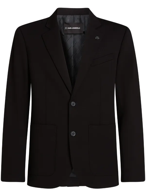 Karl Lagerfeld Punto テーラードジャケット | ブラック | FARFETCH JP