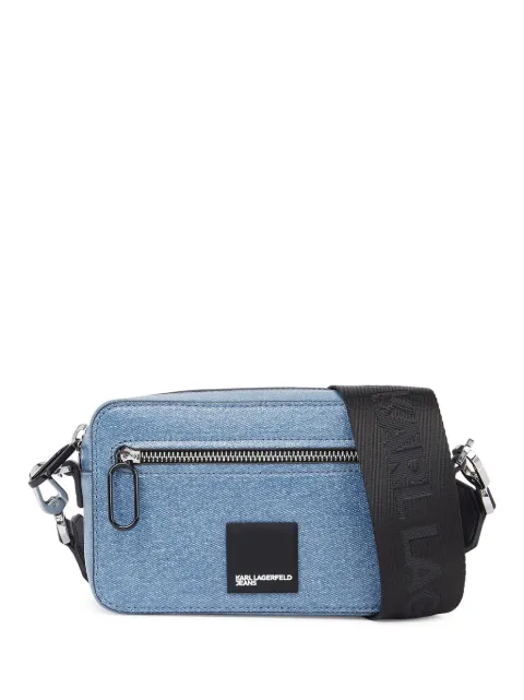 Karl Lagerfeld Jeans logo-patch crossbody bag 
