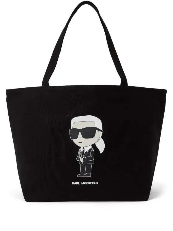 Karl Lagerfeld shops bag