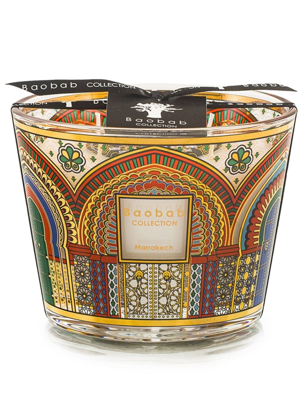 Baobab Collection Small Marrakech Candle In Gelb