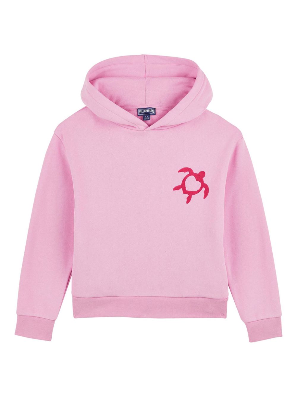 Shop Vilebrequin Turtle Heart Tahiti Hoodie In Pink