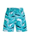 Vilebrequin Kids elasticated swim shorts - Blue