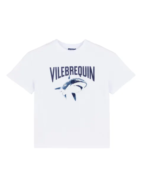 Vilebrequin Kids Puffer-print organic cotton T-shirt