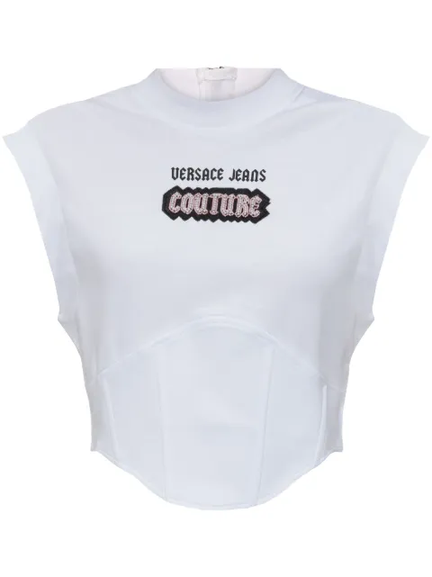 Versace Jeans Couture top sin mangas