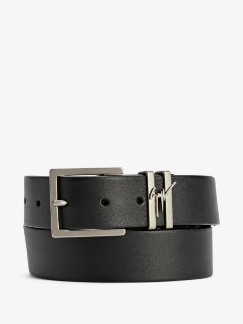 Giuseppe Zanotti Teodore metal-buckle leather belt