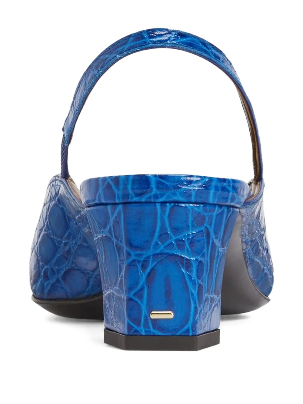 Giuseppe Zanotti 45mm Brendha Sabot Pumps In Blau