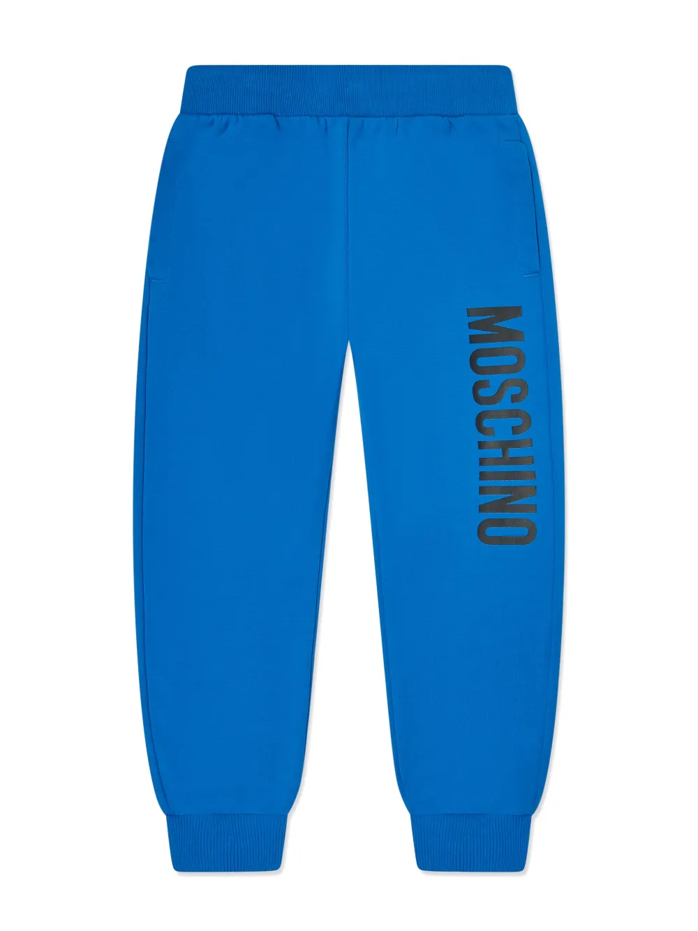 Moschino Kids Trainingspak met logo Blauw