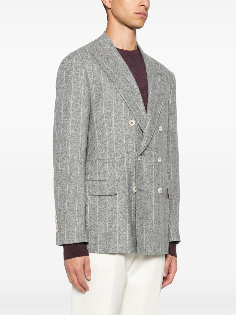 Brunello Cucinelli pinstriped blazer Men