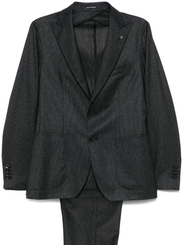 セットアップ TAGLIATORE TWO-PIECE SUIT IN PINSTRIPED STRETCH COTTON 26157430_56126913_600.jpg