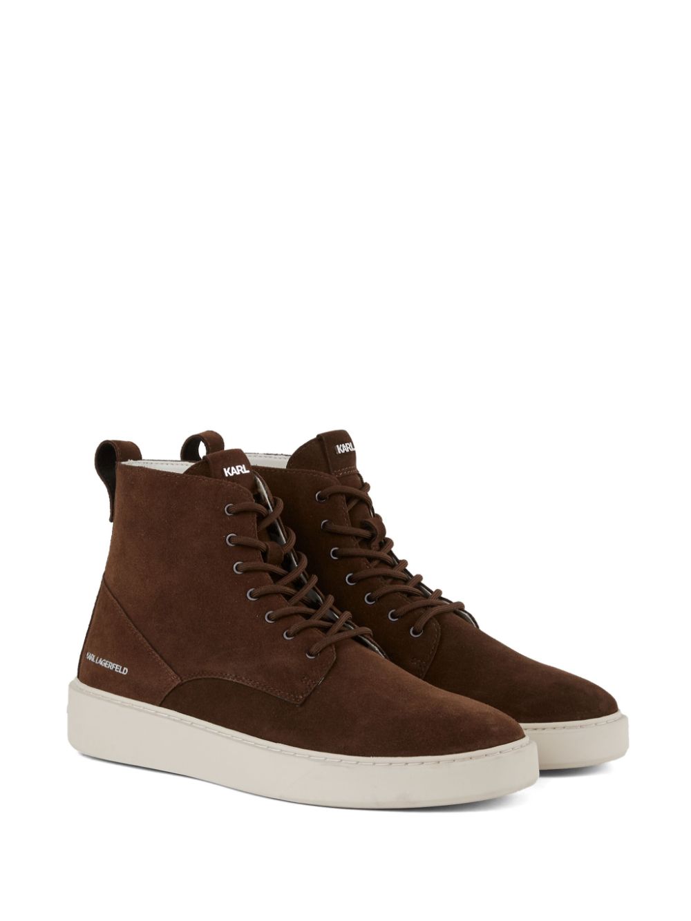 Karl Lagerfeld Flint boots - Brown