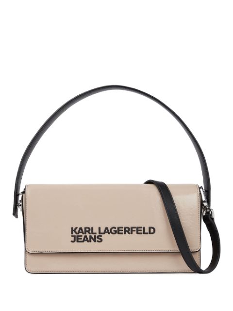 Karl Lagerfeld Jeans logo-embossed crossbody bag  WOMEN