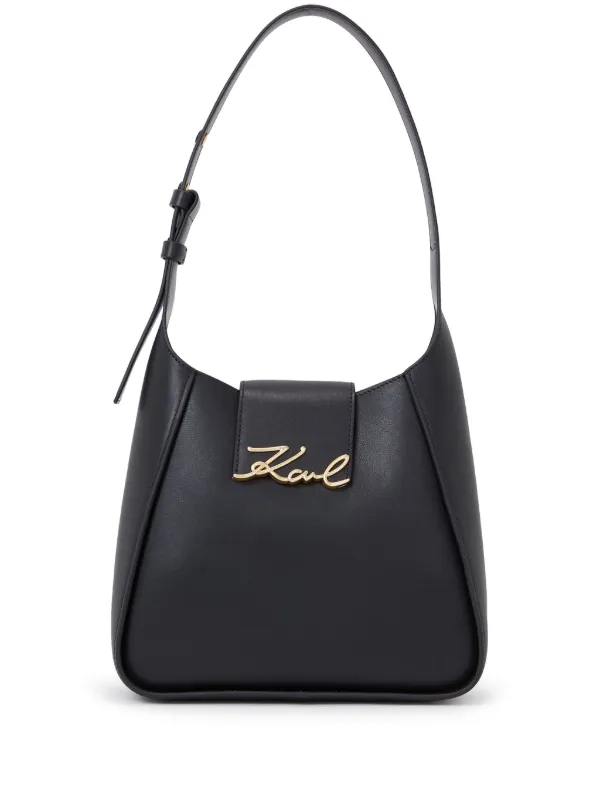 Karl Lagerfeld K/Signature ショルダーバッグ | ブラック | FARFETCH JP