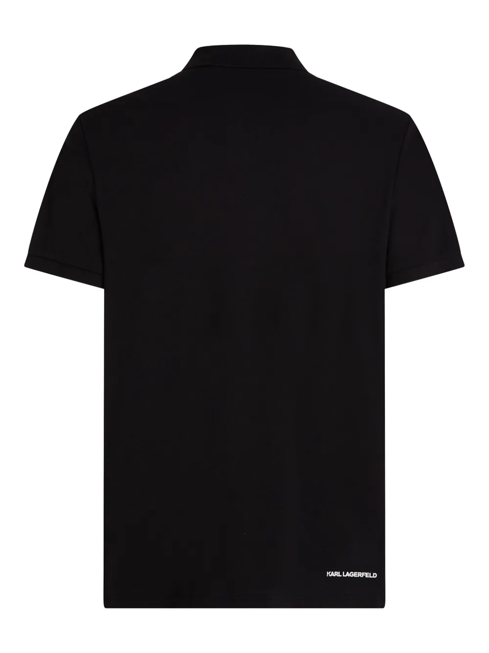 Karl Lagerfeld Ikon Polo Shirt | Black | FARFETCH ZA