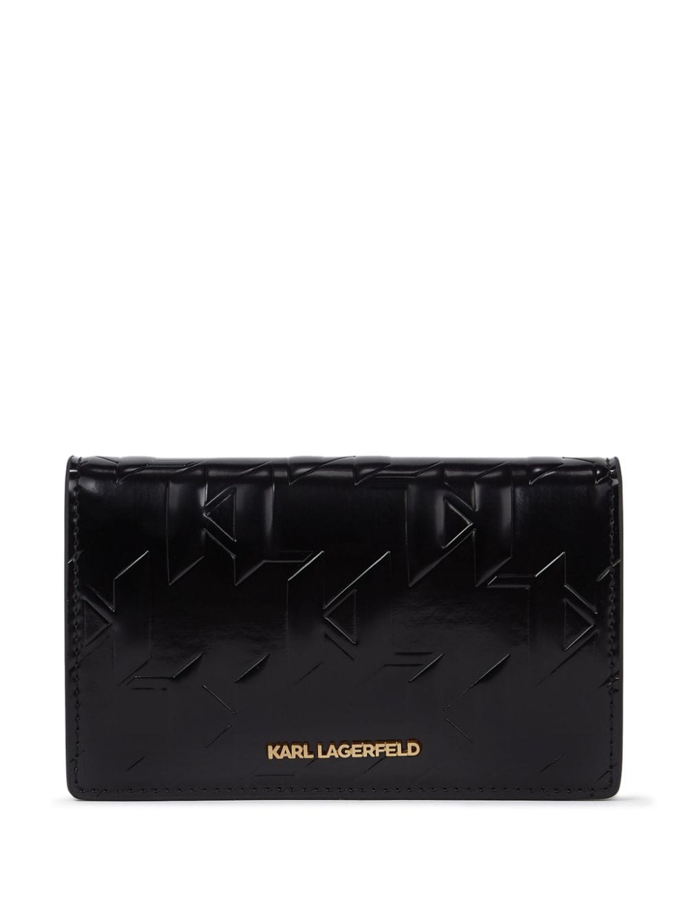 Karl Lagerfeld K/skuare Wallet In Gold