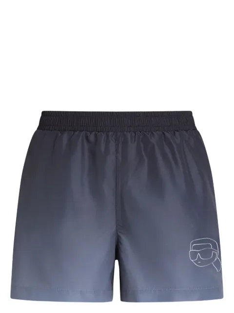 Karl Lagerfeld Ikon gradient-effect swim shorts 