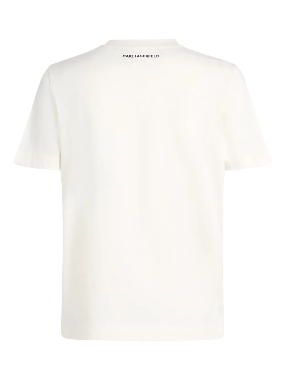 Karl Lagerfeld Ikon Sketch Duo T-shirt | White | FARFETCH