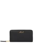 Karl Lagerfeld K/Signature continental wallet - Black