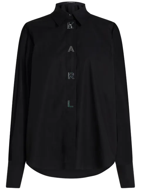 Karl Lagerfeld letters shirt
