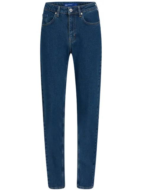 Karl Lagerfeld Jeans jeans tapered con tiro bajo