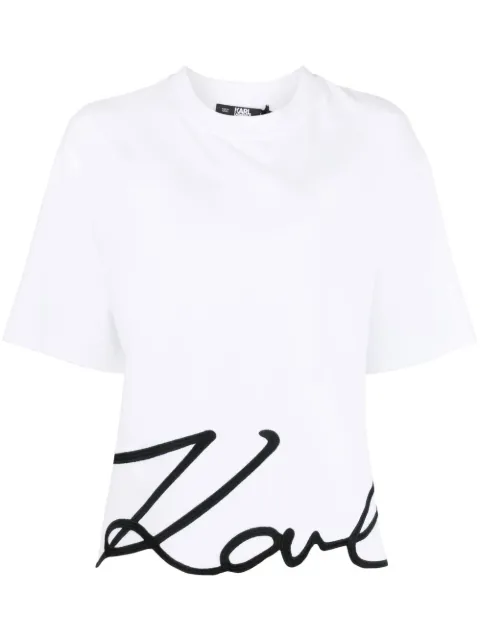 Karl Lagerfeld playera Signature