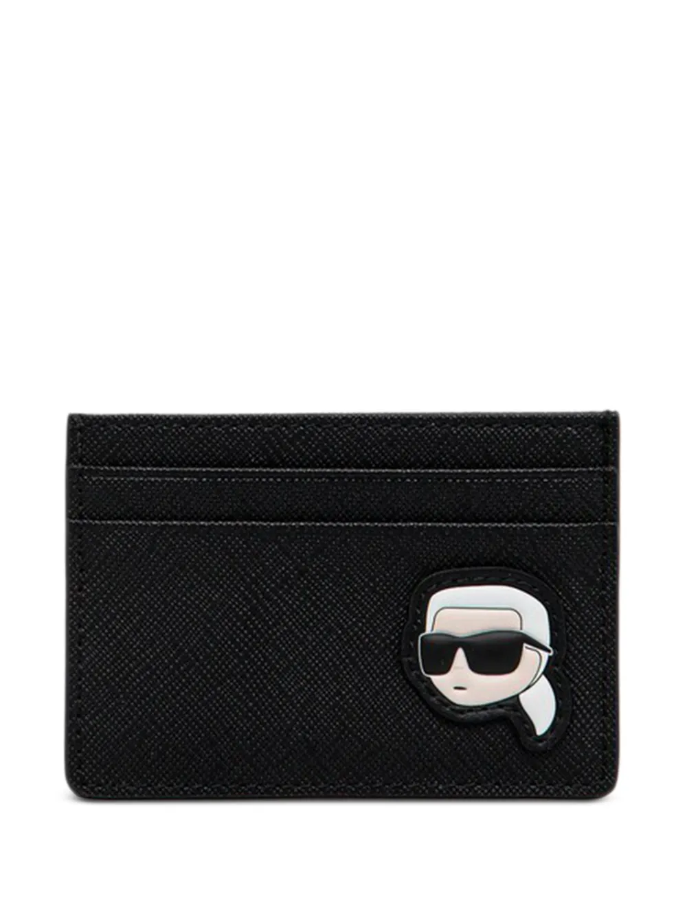 Karl Lagerfeld Ikon Kore faux-leather cardholder · One Size