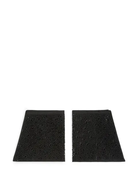 Karl Lagerfeld crystal-embellished cuffs