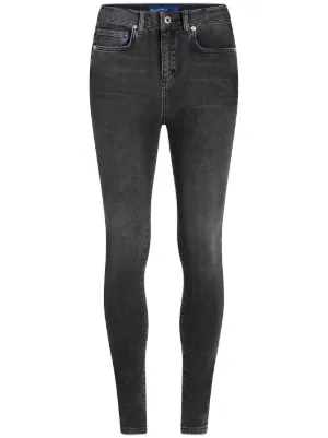 Levi's 720 High-Rise Super Skinny Jeans | Black | FARFETCH CA