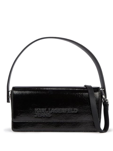 Karl Lagerfeld Jeans logo-embossed crossbody bag  WOMEN