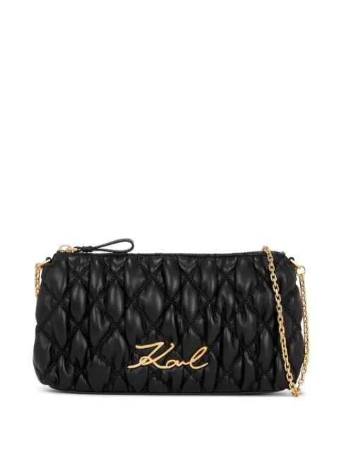Karl Lagerfeld Signature quilted shoulder bag