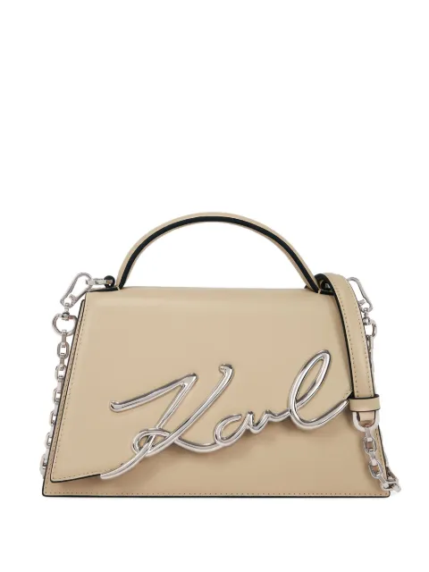 Karl Lagerfeld medium K/Signature cross body bag