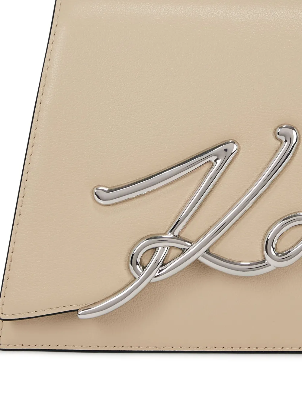 Karl Lagerfeld K Signature medium crossbodytas Beige