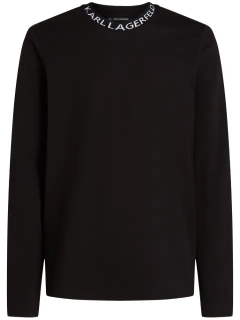 Karl Lagerfeld playera con logo