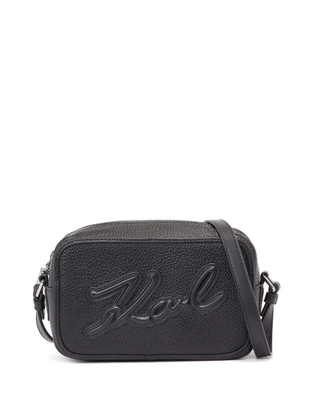 Karl Lagerfeld K/Skuare Grainy カメラバッグ - ブラック Karl Lagerfeld K/Skuare Grainy カメラバッグ - ブラック