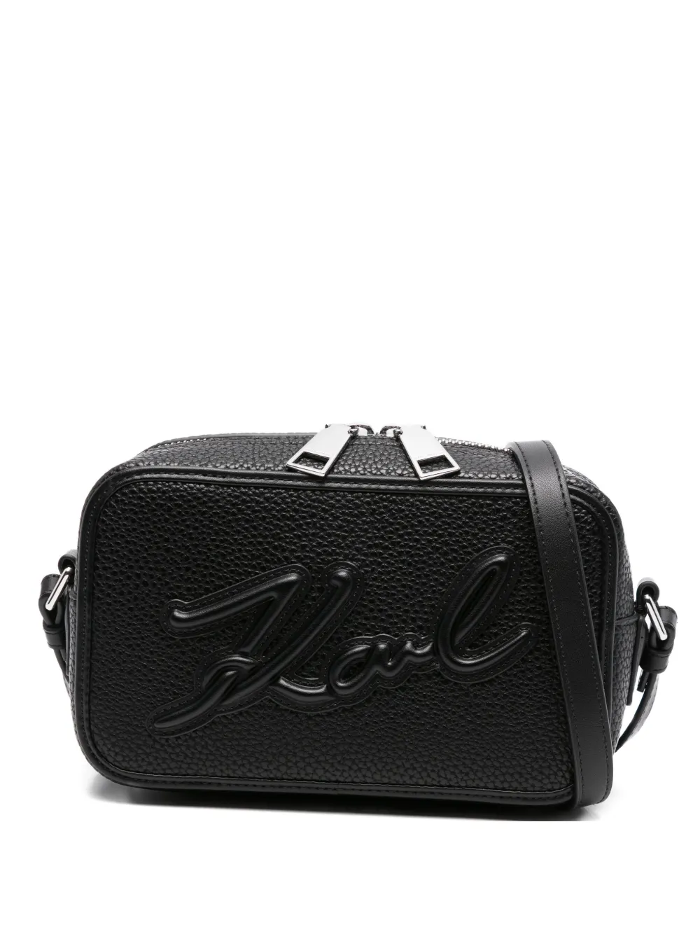Karl Lagerfeld K Square Grainy cameratas Zwart