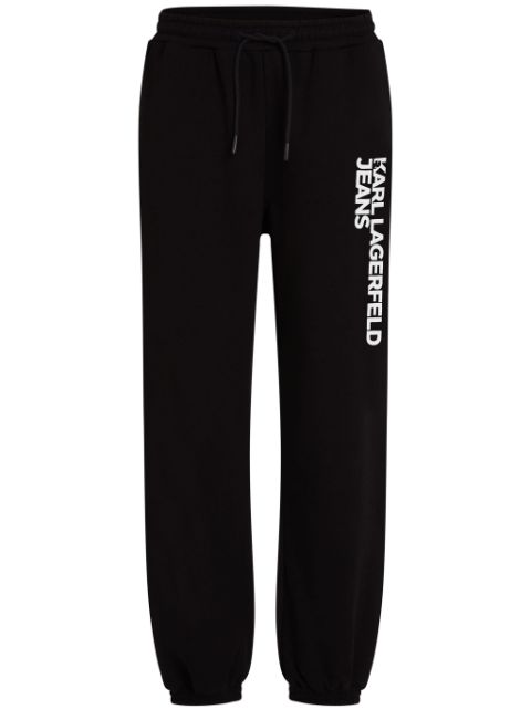 Karl Lagerfeld Jeans logo-tape track pants